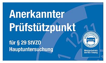 Anerkannter Prüfstützpunkt MS 350